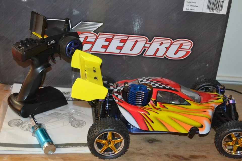 Exceed Nitro Forza SC812 1/10 Scale Nitro RC IOB with Transmitter - Image 2 of 4