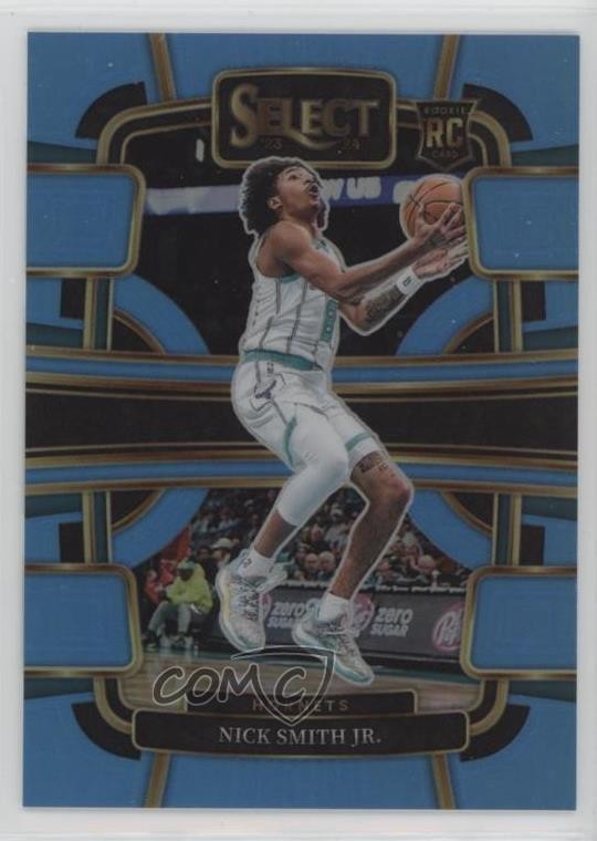 2023-24 Panini Select Concourse Light Blue Prizm 221/299 Nick Smith Jr #89 11oh