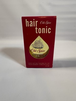 Shulton Old Spice Hair Tonic Vintage 1960 s Collectible With Box