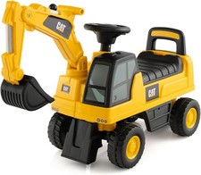 Ride on Excavator, Licensed Caterpillar Kids Excavator Digger w/Rotatabl