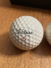 Balle De Golf Vintage Titleist Balata – Logo Koch Industries