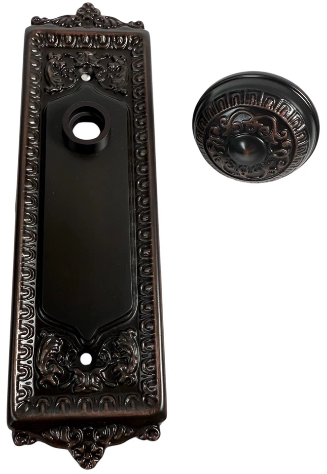 怀旧仓库蛋飞镖板单假门把手-永恒青铜 — 第 4/4 张图片