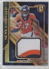 2018 Gold Standard Newly Minted Memorabilia Prime /49 DaeSean Hamilton #36 1f1