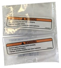OEM for Sea Doo Lot of 2 Battery Warning Decal RXT X 260 RXT X 300 219903082