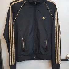Adidas 3-Stripes Gold Badge Tracksuit Top, Size 105