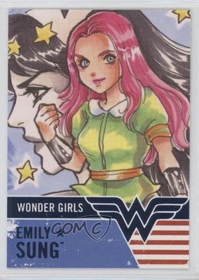 2019 Cryptozoic DC Bombshells Series III Wonder Girls Emily Sung #WG3 2d8