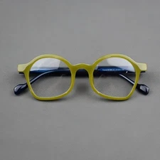 New Acetate Eyeglasses Frames Square Round Trend Reading Glasses Men Women