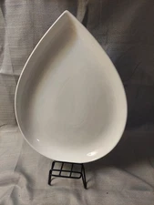 Vitraluxe Super White Fired Premuim China Twice A Drop Platter