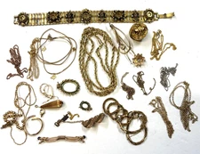 100 grams Gold Filled Broken Jewelry Lot Recovery Scrap #2