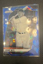 2025 Panini Prizm - Johnny Mize, Johnny Mize #113 Blue Ice Prizm