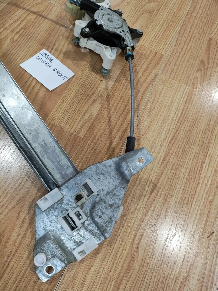2006-2013 Chevrolet Impala FRONT driver Side Door Window Regulator w Motor OEM - Image 2 of 4