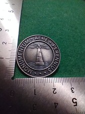 Vintage Lighthouse Possibly Wirral Grammar School Badge (A8)