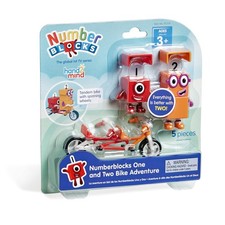 hand2mind Numberblocks One and Two Bike Adventure, Cartoon 2 inches, Multi