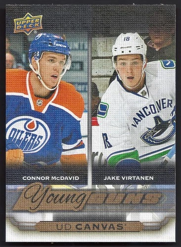 2015-16 Upper Deck Series 2 Connor McDavid Young Guns UD Canvas C240 Checklist