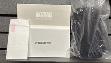 Retroid Pocket 4 Pro & OEM Case Grip & Screen Pretector | D1100 Ice Blue | NEW