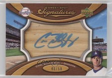 2007 Sweet Spot Ash Blue Ink 40/58 Chad Billingsley #SS-CB Auto 0gm