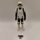 Vintage Star Wars Figure BIKER SCOUT Complete ORIGINAL Kenner 1983 ROTJ Spots