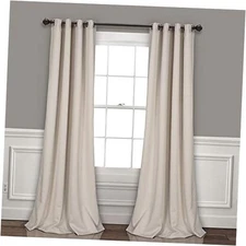 Insulated Grommet Blackout Window Curtain 52"W x 120"L (Pack of 2) Wheat