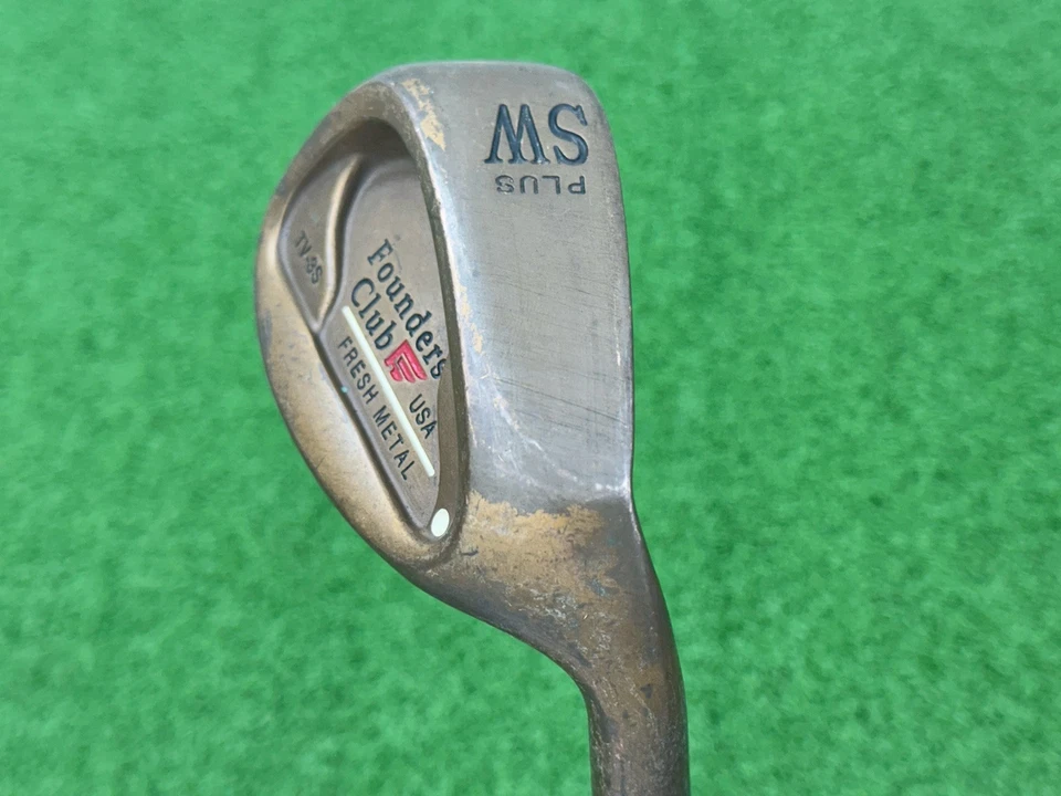 Founders Club Golf Fresh Metal TV-3S Sand Wedge Beryllium Copper Right Graphite - Image 2 of 4
