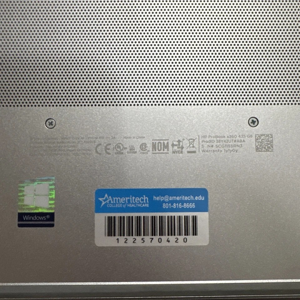 HP ProBook x360 435 G8 13.3" Ryzen 5 5600U 16GB RAM 256GB SSD Radeon -LEER- Foto 3 de 4