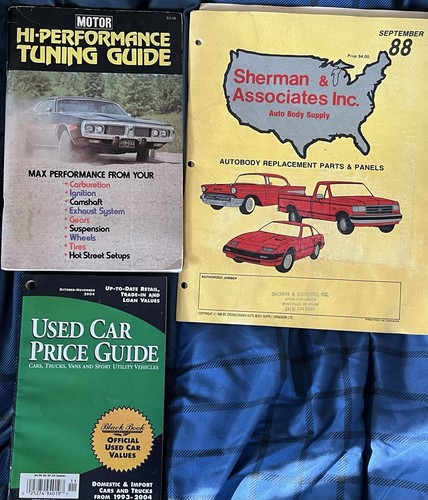 Motor HI-PERFORMANCE TUNING GUIDE, Auto Body Supply 1988, Used car Price Guide 2 - Picture 1 of 7