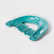 SUN SQUAD CHILL OUT LOUNGE CHAIR WATER FLOATS AND INFLATABLES GREEN - GREEN