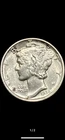 Mercury Dime 1936 XF Silver