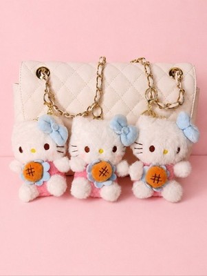 3pc Hello Kitty Keychain Bag Charms