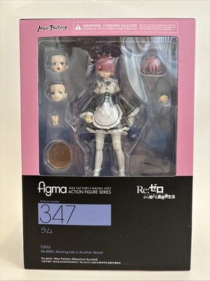 Ram Figma #347 Max Factory Authentic! Re:Zero
