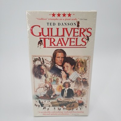 Gullivers Travels (VHS, 2-Tape Set) Ted Danson