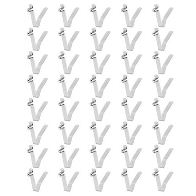 40pcs for 6x8.5x35mm Single Button V Springs with Hollow Head