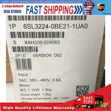 New Siemens 6SL3224-0BE21-1UA0 6SL3 224-0BE21-1UA0 G120 PM 240 Power Module
