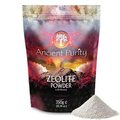 ZEOLITH PULVER 350g Super Clay 25 Mikron | Cleansing Volcanic Mineral