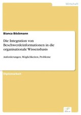 Bianca Böckmann | Die Integration von Beschw...