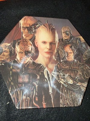 Star Trek First Contact Collector Plate ''Borg Are Back''Hamilton Collection W/COA