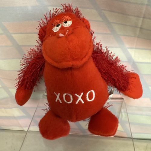 Peluche Día de San Valentín Xoxo Gorila Rojo Amor Corazón Regalo Peluche - Imagen 11 de 11