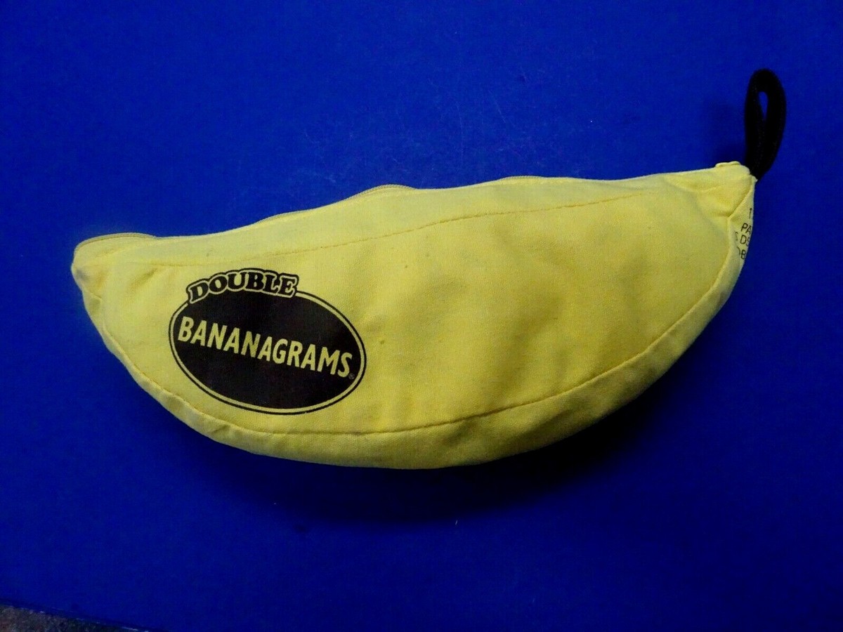 Double Bananagrams Anagram Word Tile Game w/letter Tiles