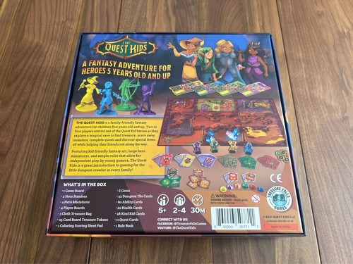 Quest Kids Board Game, Never Played, Treasure Falls Games - 第 2/3 張圖片