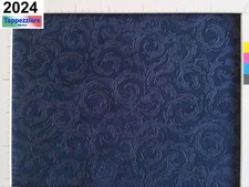 (Taglio 0,50 x H 140) Tessuto Alcantara® goffrato col. blu [#2024] 