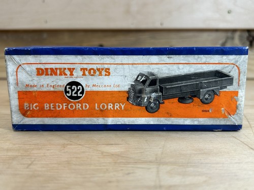 Vintage Dinky Toys #522 Big Bedford Lorry Truck Made In England By Meccano LTD. - Picture 11 of 13