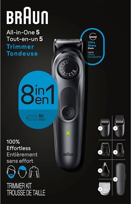 Braun All-in-One Style Kit Series 5471 8-in-1 Trimmer for Men