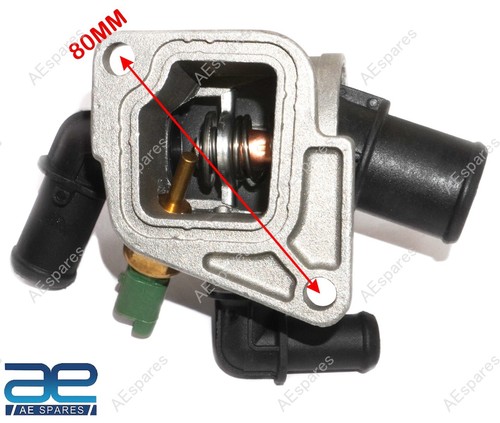 Thermostat Housing + Sensor For Fiat Grande Punto Linea S-Cross 55224022 AEs - Picture 3 of 7