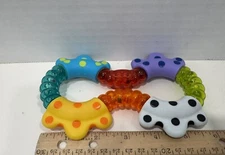 Playgro Click and Twist Baby Rattle Activity Toy