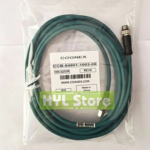 1PC New Cognex CCB-84901-1003-05 Ethernet Cable 5 meter - Picture 1 of 2