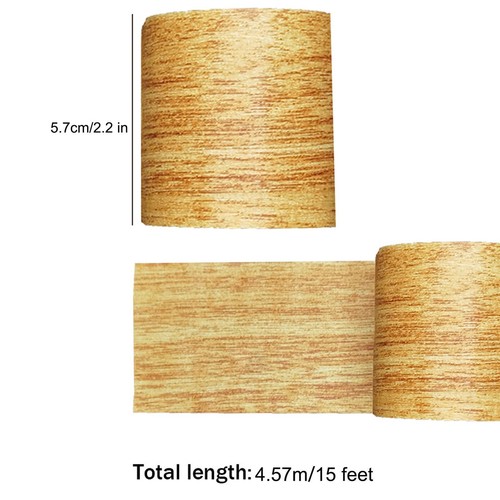 1PC Realistic Woodgrain High Adhesive Repair Adhensive Duct Tape For Home Decora - Picture 12 of 19