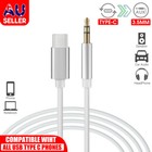 Type C USB-C to 3.5mm Male Audio AUX Cable Adapter For iPhone 17 16 Samsung S25