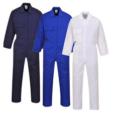 Portwest Standard Work Coverall Warehouse Students Worker Boiler Suit Overall UK