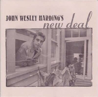 (128) John Wesley Harding  'New Deal'-Rare U.S. Promo CD 1996-Neofolk- New