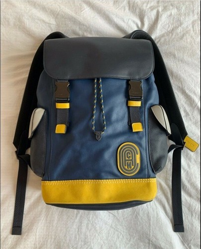 NEW LARGE MENS LEATHER COACH 'RIVINGTON 