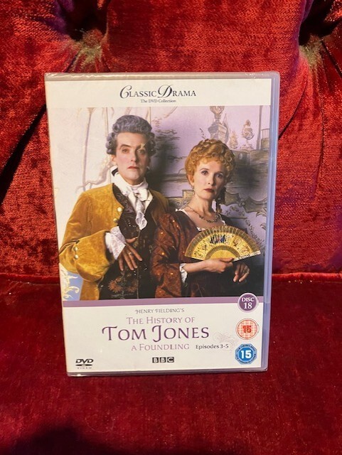 classic drama   THE HISTORY OF TOM JONES EP 3-5 DVD BBC